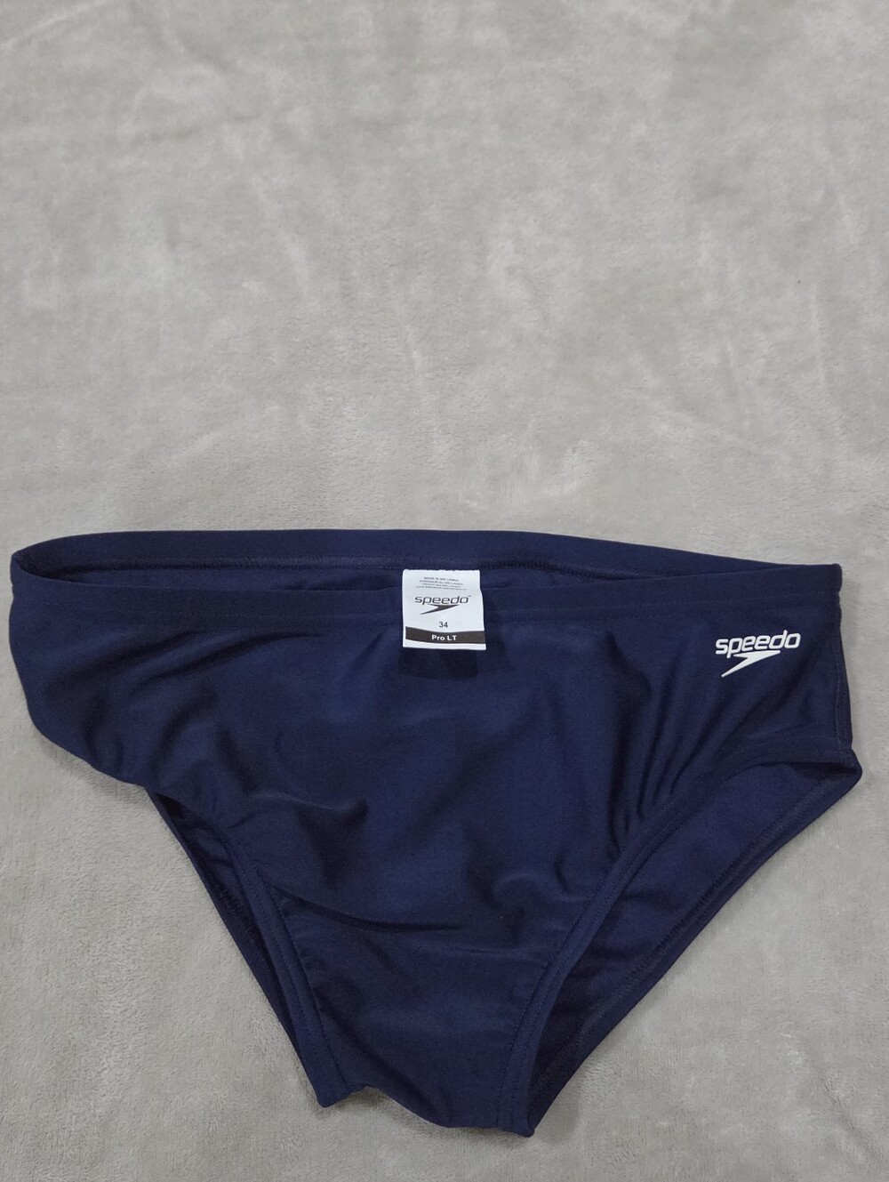 Speedo Men's Navy Swim Briefs
